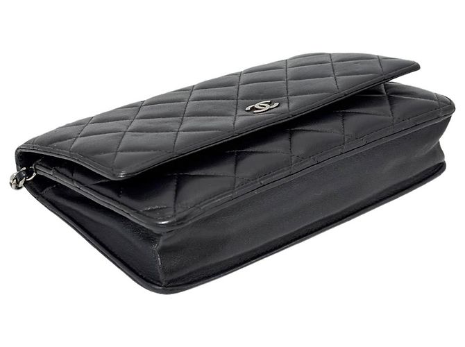 Timeless Borsa a Spalla Chanel Matelassé Chain Nero - vista 4