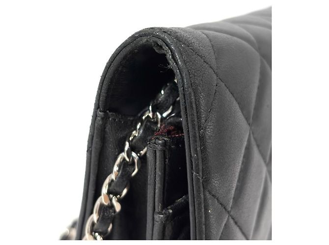Timeless Borsa a Spalla Chanel Matelassé Chain Nero - vista 9