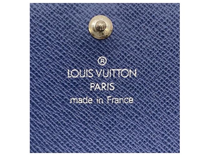 Louis Vuitton Blue Epi Leather Bi-Fold Wallet - view 11