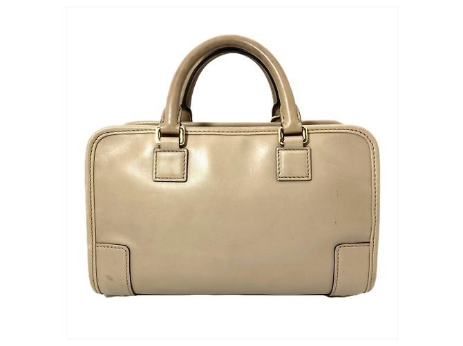 Borsa Loewe Amazona 23 Beige - vista 2