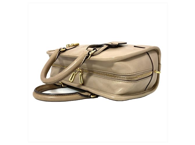 Borsa Loewe Amazona 23 Beige - vista 3