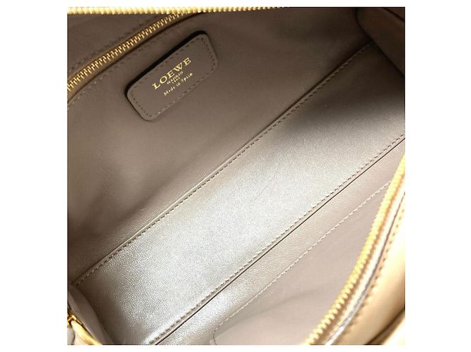 Borsa Loewe Amazona 23 Beige - vista 5