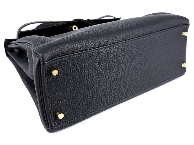 Hermès Borsa Hermes Kelly 32 Nero - vista 3
