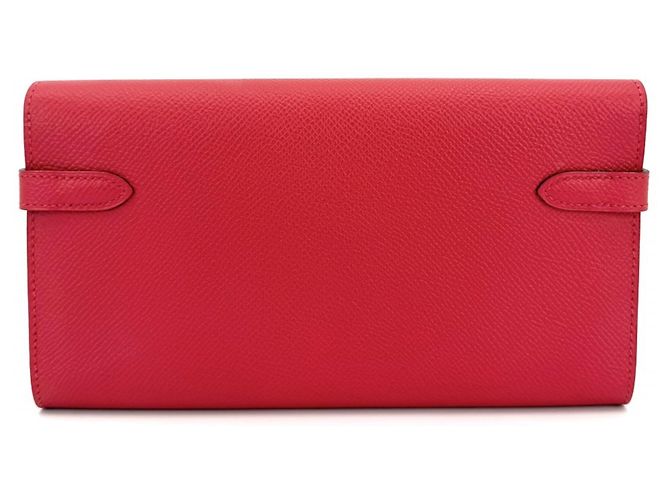 Cartera Long Kelly de Hermès para Mujer Roja - vista 2