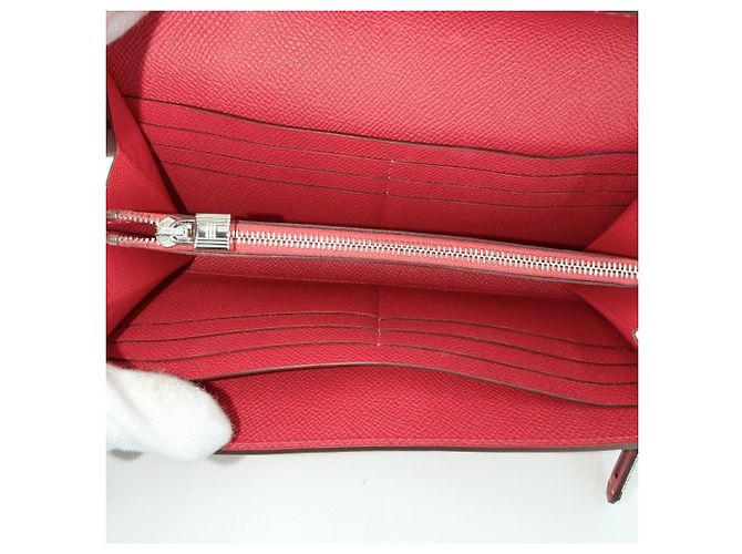 Cartera Long Kelly de Hermès para Mujer Roja - vista 4