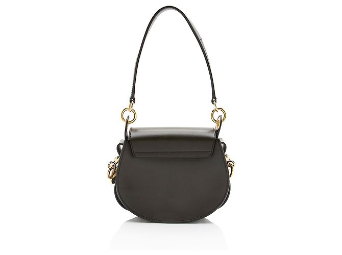 Borsa Tess piccola in pelle di vitello Chloé Verde - vista 3