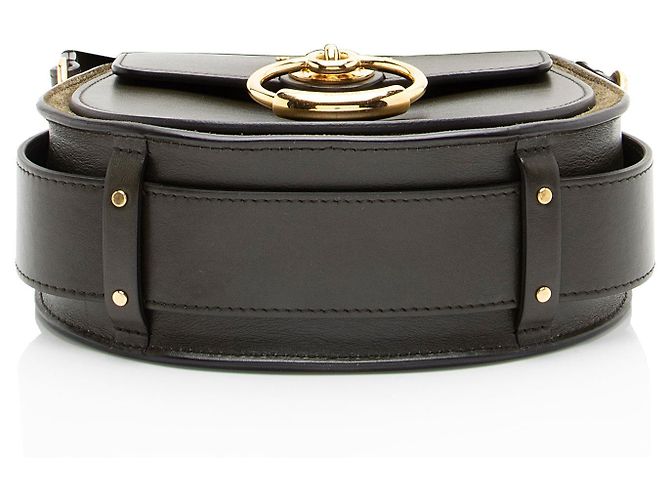 Borsa Tess piccola in pelle di vitello Chloé Verde - vista 4