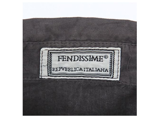Fendi - Camicia anni '90 - X0718 Grigio - vista 8