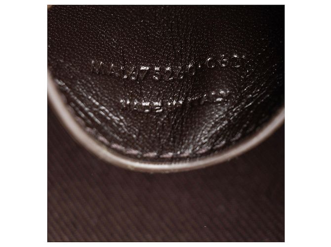 Borsa Crossbody in Tela Monogramma e Pelle di Vitello Saint Laurent Marrone - vista 6