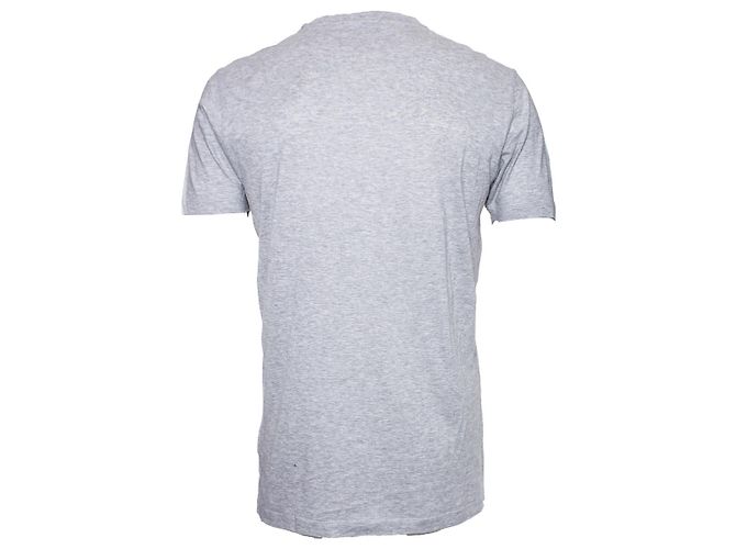T-shirt grigia Viktor & Rolf con stampa blu. Grigio - vista 2
