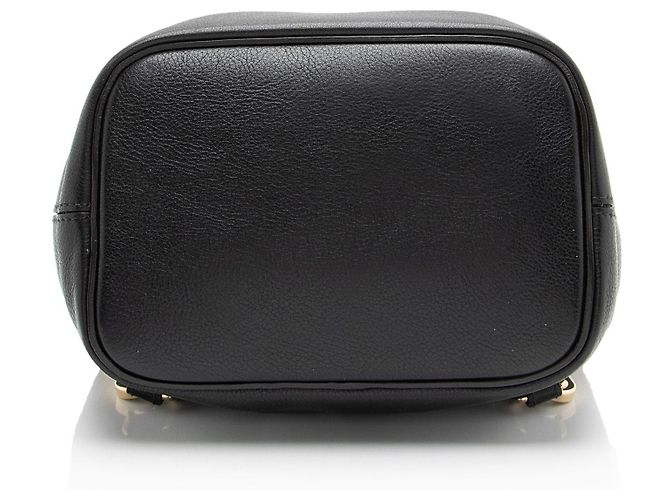 Chloé Chloe Mini Faye Rucksack aus Kalbsleder Schwarz - Ansicht 4