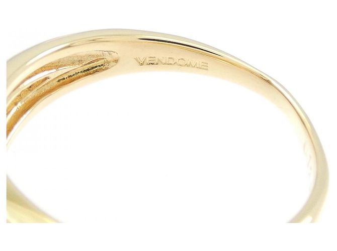 Autre Marque Anello Vendome Au750 Flower Diamond D'oro - vista 4