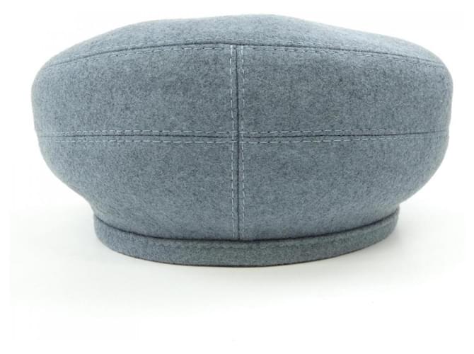 Hermès Hermes Cuir de Selle Parisienne Patchwork Cashmere Cap Braun - Ansicht 4
