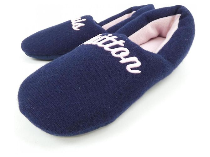 Pantofole Dreamy Line Louis Vuitton Blu Blu navy - vista 3