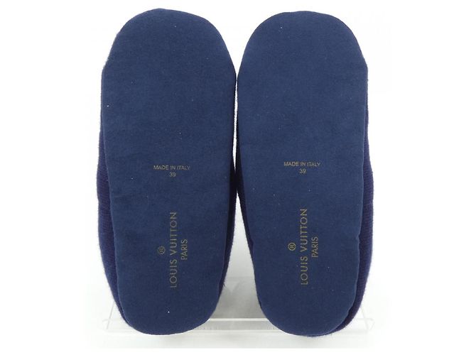 Pantofole Dreamy Line Louis Vuitton Blu Blu navy - vista 4