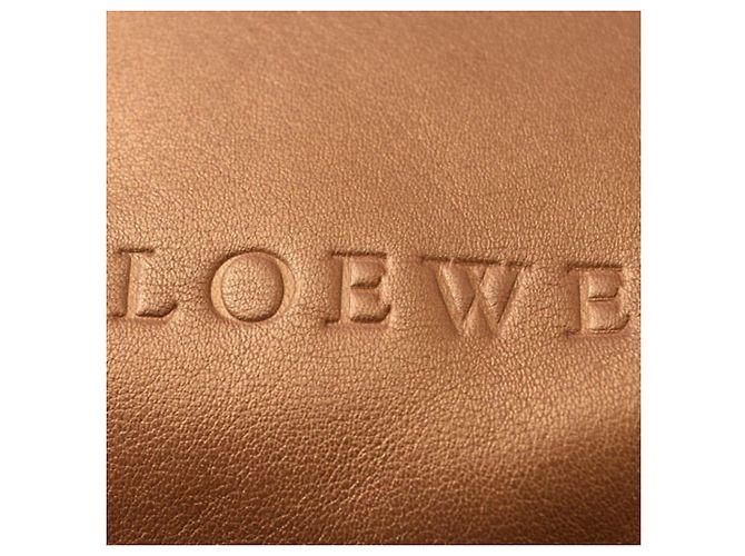 Borsa Loewe Fiesta in pelle bronzo - vista 5