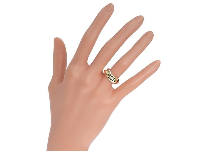 Anello Trinity in oro 18K Cartier - vista 2