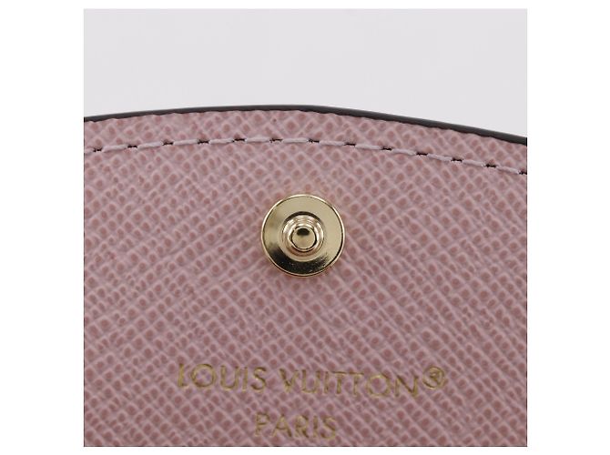Monedero Louis Vuitton Portemonnaie Rosary Castaño Monograma - vista 11