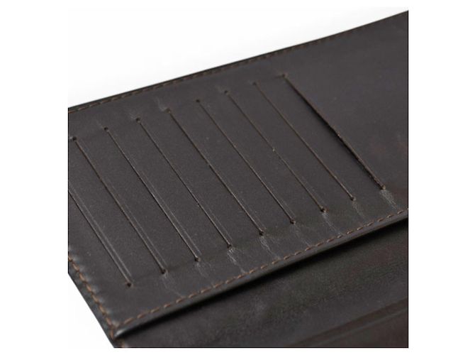 Portafoglio lungo bi-fold Louis Vuitton in Coffee/Dark Brown Marrone Marrone scuro - vista 11