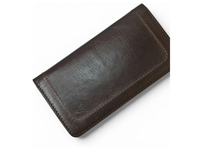 Portafoglio lungo bi-fold Louis Vuitton in Coffee/Dark Brown Marrone Marrone scuro - vista 3
