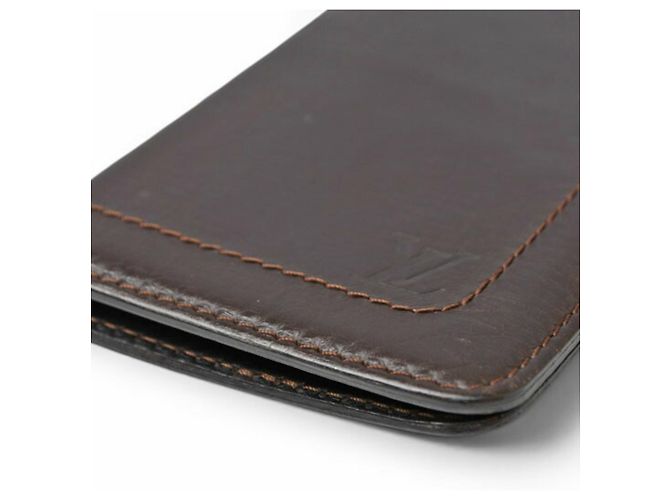 Portafoglio lungo bi-fold Louis Vuitton in Coffee/Dark Brown Marrone Marrone scuro - vista 7
