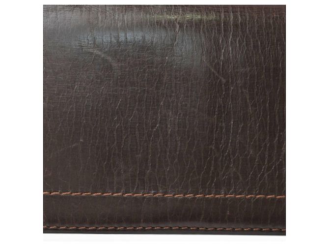 Portafoglio lungo bi-fold Louis Vuitton in Coffee/Dark Brown Marrone Marrone scuro - vista 8