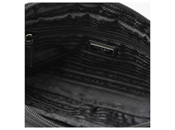 Clutch Prada in Navy Black Nero - vista 10