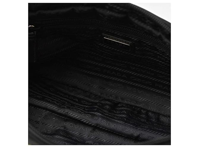 Clutch Prada in Navy Black Nero - vista 11