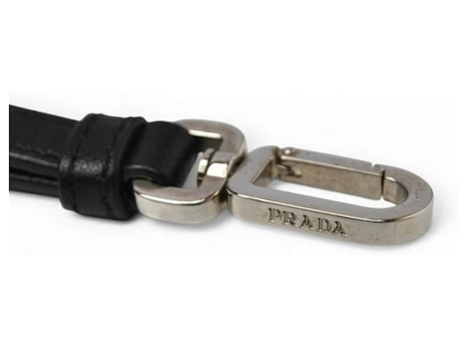 Clutch Prada in Navy Black Nero - vista 9
