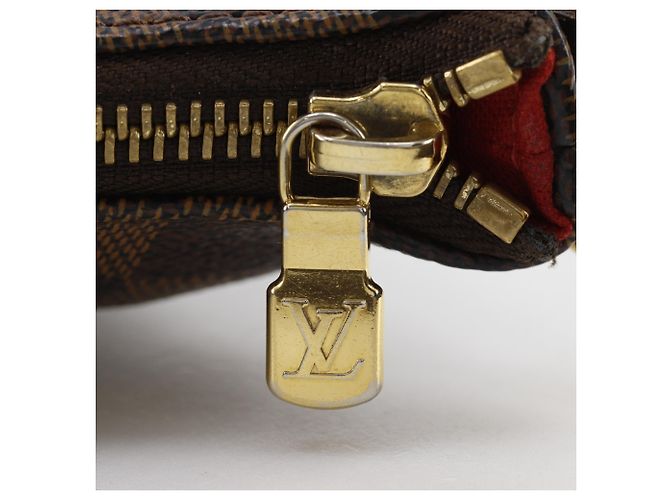 Borsa a Spalla Louis Vuitton Bloomsbury PM Marrone - vista 12