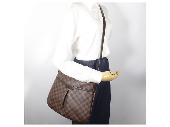 Borsa a Spalla Louis Vuitton Bloomsbury PM Marrone - vista 20