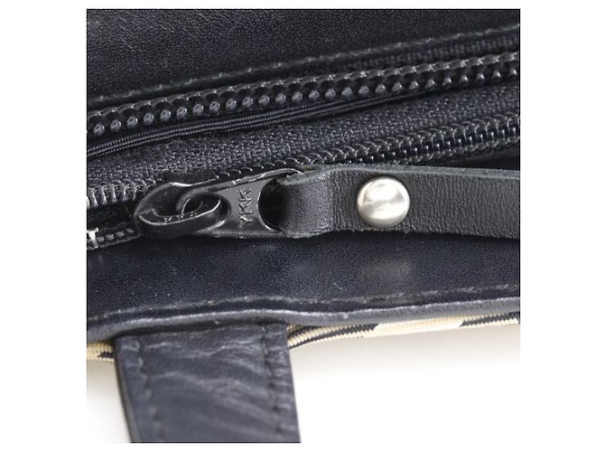 Borsa Tote Burberry Nova Check Nero - vista 8