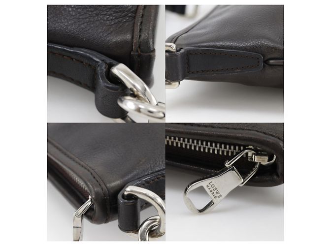 Borsa a Spalla Loewe Anagram Nero - vista 13