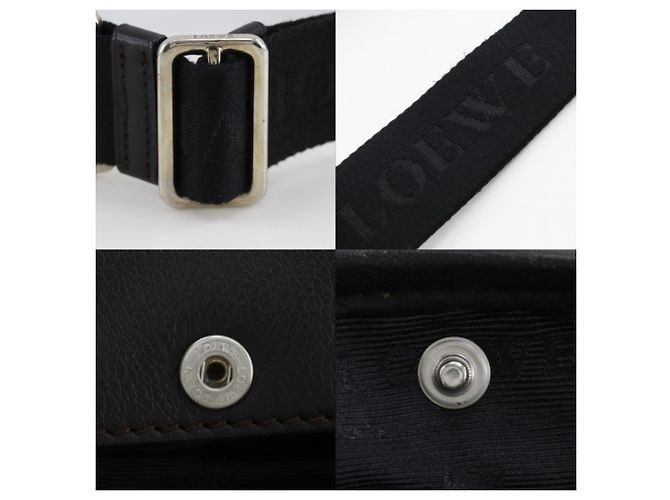 Borsa a Spalla Loewe Anagram Nero - vista 14