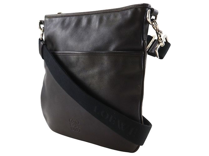 Borsa a Spalla Loewe Anagram Nero - vista 2
