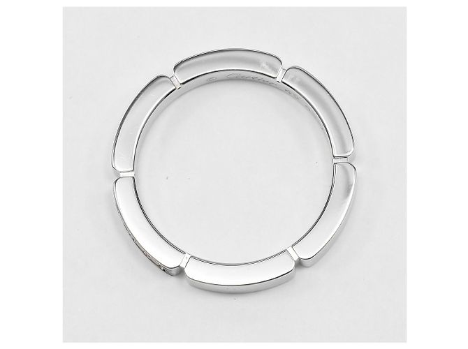 Anello Maillon Panthère in oro bianco 18K Cartier - vista 10