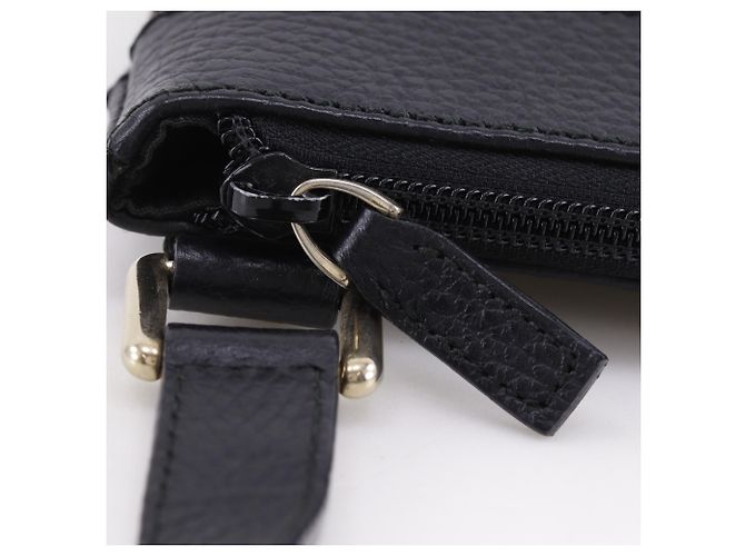 Borsa a Spalla Gucci GG Canvas Nera Nero - vista 15