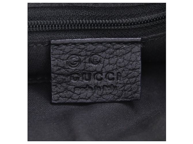 Borsa a Spalla Gucci GG Canvas Nera Nero - vista 18