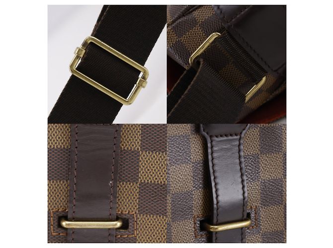 Borsa a Spalla Louis Vuitton Broadway N42270 Marrone - vista 15