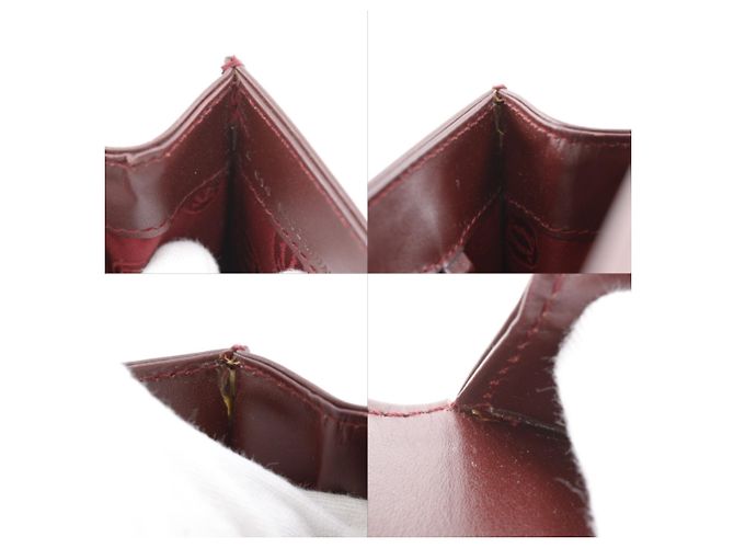 Borsa Cartier Must Line Rosso Bordò - vista 10
