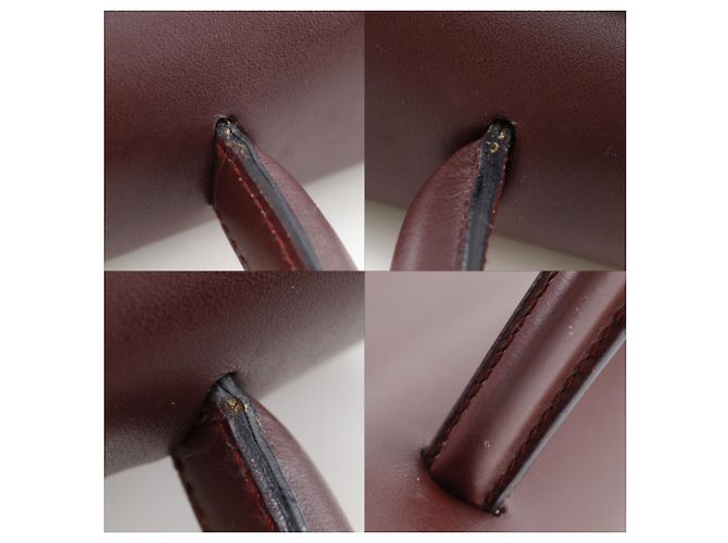 Borsa Cartier Must Line Rosso Bordò - vista 16