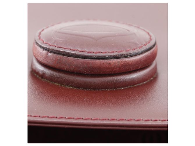 Borsa Cartier Must Line Rosso Bordò - vista 18