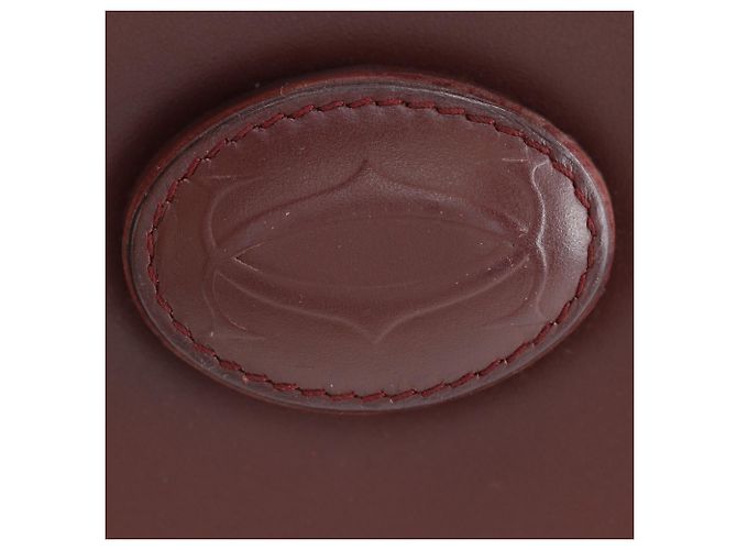 Borsa Cartier Must Line Rosso Bordò - vista 19