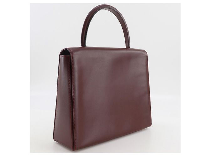 Borsa Cartier Must Line Rosso Bordò - vista 3