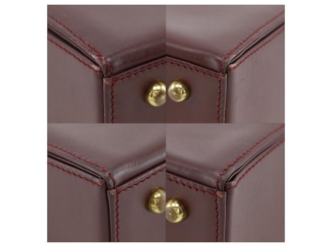 Borsa Cartier Must Line Rosso Bordò - vista 4