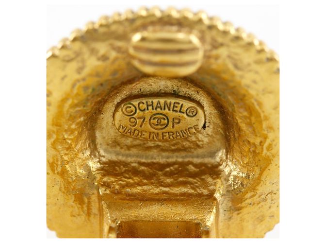 Orecchini a clip Chanel Coco Mark Vintage - vista 11