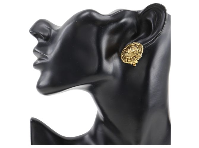 Orecchini a clip Chanel Coco Mark Vintage - vista 2