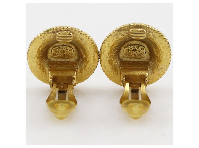 Orecchini a clip Chanel Coco Mark Vintage - vista 4