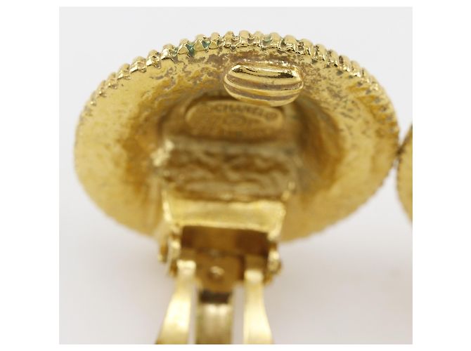 Orecchini a clip Chanel Coco Mark Vintage - vista 8