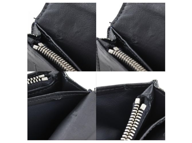 Brazza Carteira longa Louis Vuitton Damier Graphite Preto - vista 12